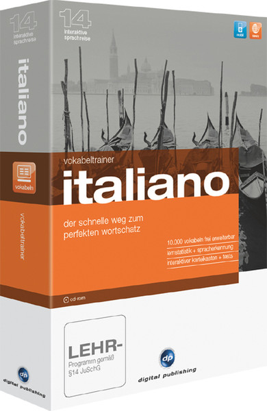 Digital publishing Vokabeltrainer Italiano