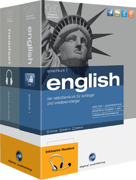 Digital publishing Sprachkurs 1 English + Headset