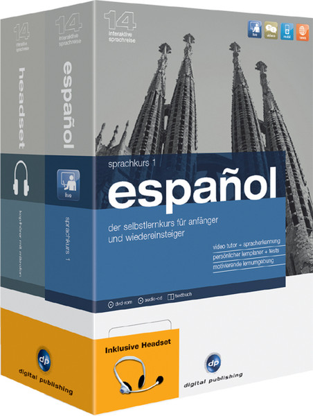 Digital publishing Sprachkurs 1 Español + Headset