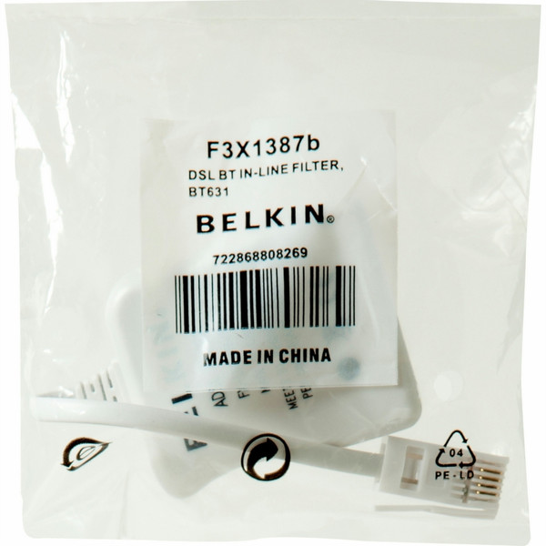 Belkin F3X1387B Elektronische Filter
