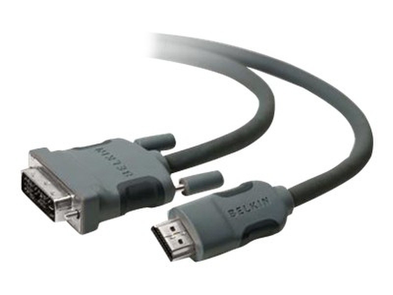 Belkin F3Y005CP1.8M 1.8m DVI-D HDMI Schwarz Videokabel-Adapter