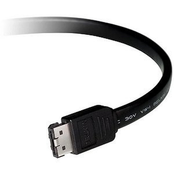Belkin 0.3m eSATA 0.3m SATA 7-pin SATA 7-pin Black SATA cable