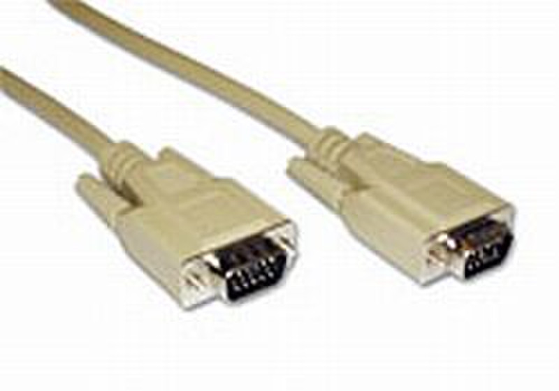 Advanced Cable Technology VGA connection cable M - M 1.8m 1.8m Elfenbein VGA-Kabel