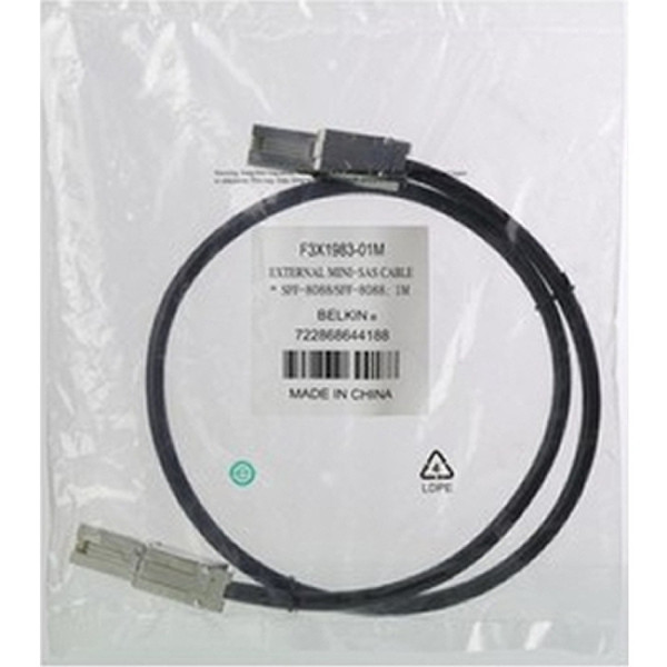 Belkin F3X1983-02M Serial Attached SCSI (SAS) cable