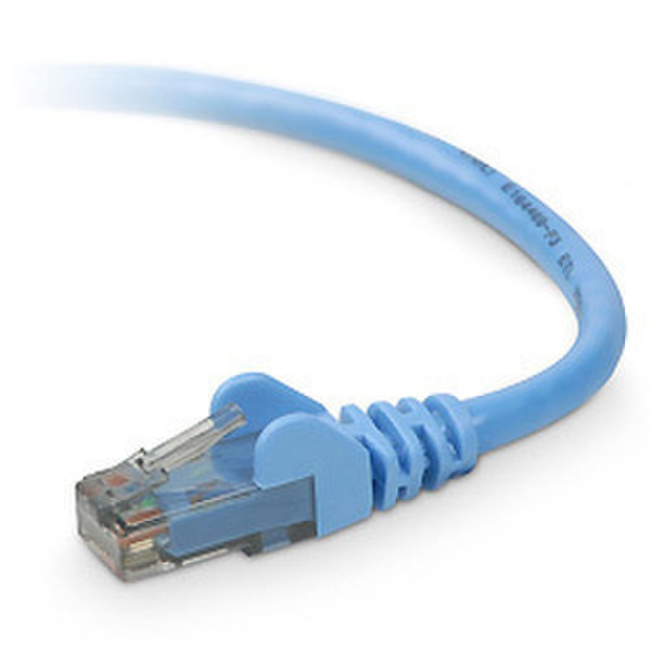 Belkin 1.52 m. Cat6 900 UTP 1.52m Blue networking cable