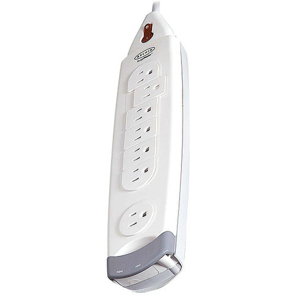 Belkin F9H700-05 7AC outlet(s) 1.5m Grau, Weiß Spannungsschutz