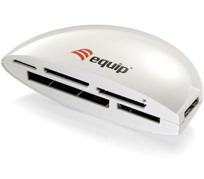Equip 128553 Внутренний Белый устройство для чтения карт флэш-памяти
