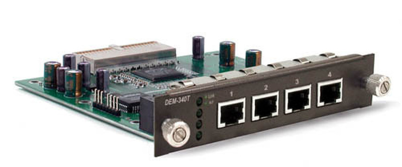 D-Link Module 4xGENET f DGS-3312SR Internal 1Gbit/s network switch component