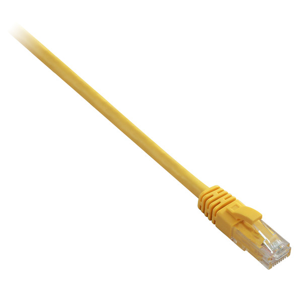 V7 CAT6 UTP Network Cable (RJ45m/m) yellow 0,5m