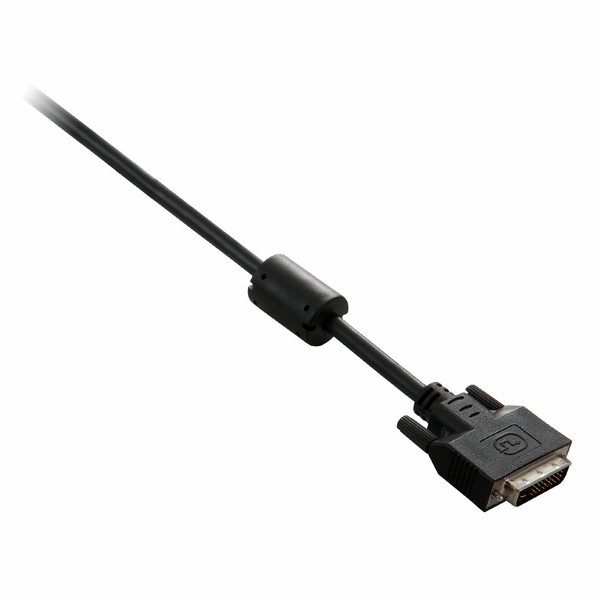 V7 DVI Dual-Link Kabel (m/m) schwarz 3m DVI-Kabel