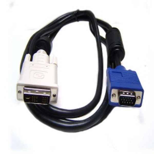 Wacom Cintiq 12WX VGA - DVI-I VGA (D-Sub) DVI-I Черный адаптер для видео кабеля