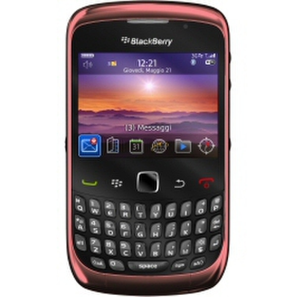 BlackBerry Curve 3G 9300 Schwarz, Rot