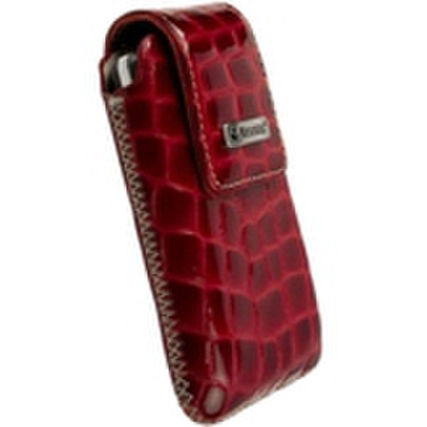 Krusell Vinga Mobile Case Croco Medium Red