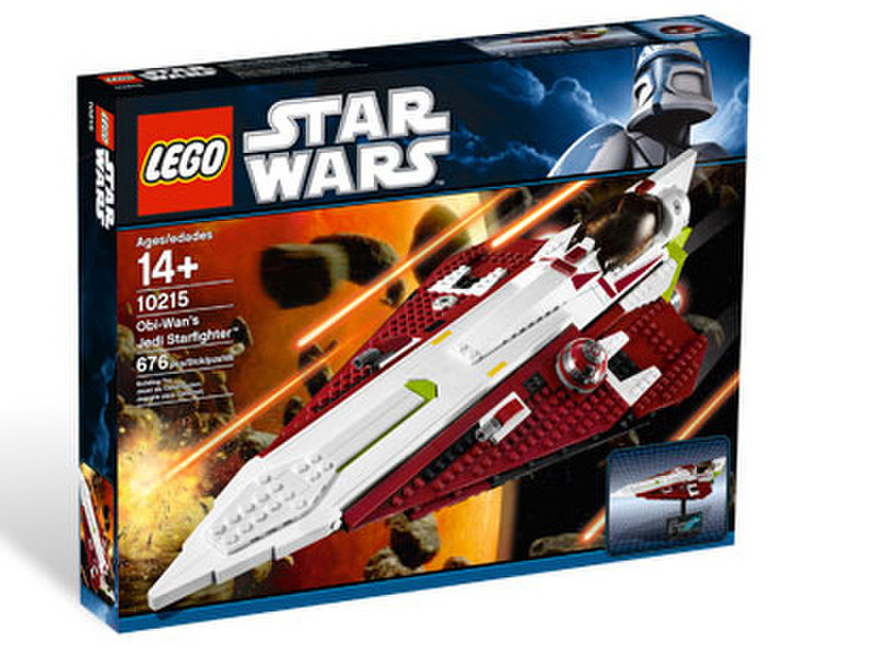 LEGO Obi-Wan's Jedi Starfighter toy vehicle