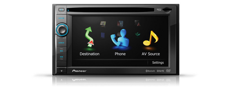 Pioneer AVIC-F930BT Fixed 6.1Zoll TFT Touchscreen Schwarz Navigationssystem