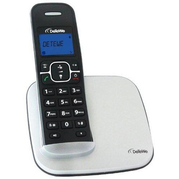 DeTeWe BeeTel 800 DECT Black,Silver