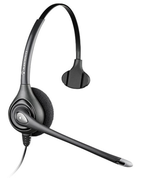 Plantronics SupraPlus HW351N/A Wideband USB Монофонический Оголовье Cеребряный гарнитура