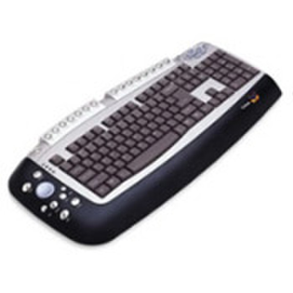 Viewsonic KEYBOARD BLACK SILVER PS/2 клавиатура