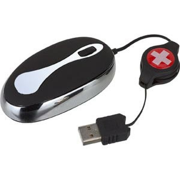 WorldConnect Mobile Deluxe Mouse SMM-001 USB Оптический Серый компьютерная мышь