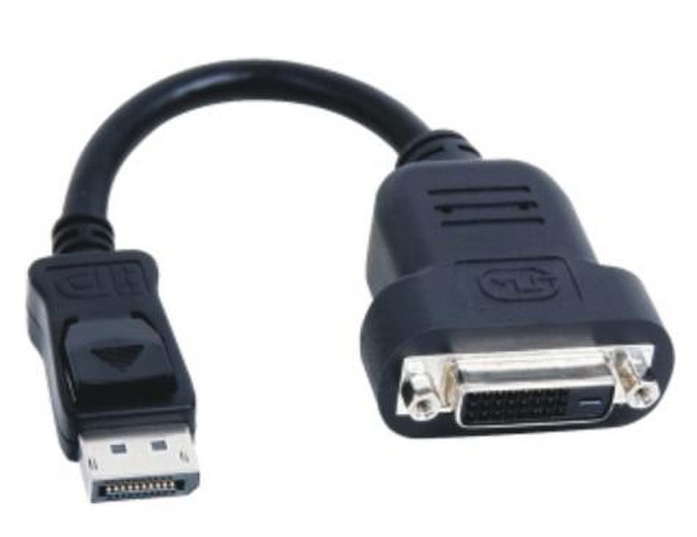 Fujitsu DisplayPort/DVI DisplayPort DVI Schwarz Videokabel-Adapter