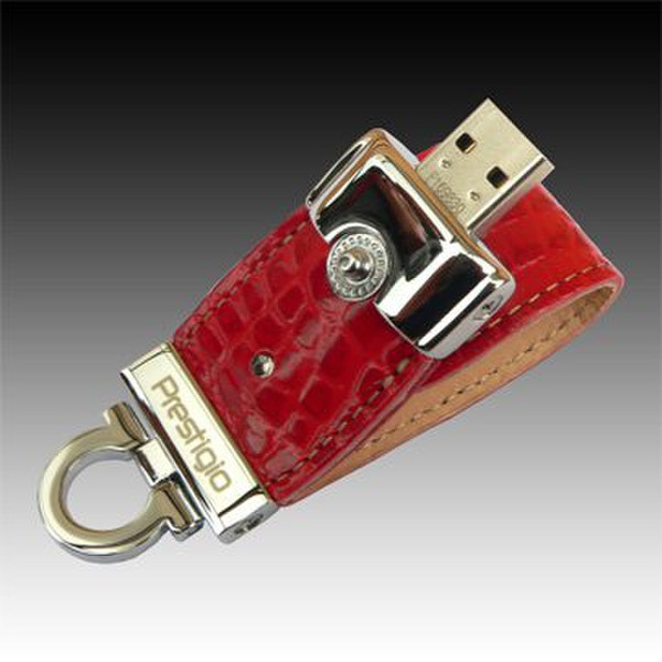Prestigio PLDF4096CRRED 4GB USB 2.0 Type-A Red USB flash drive