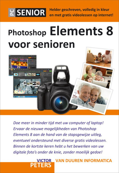 Van Duuren Media Photoshop Elements 8 voor senioren 256Seiten Niederländisch Software-Handbuch