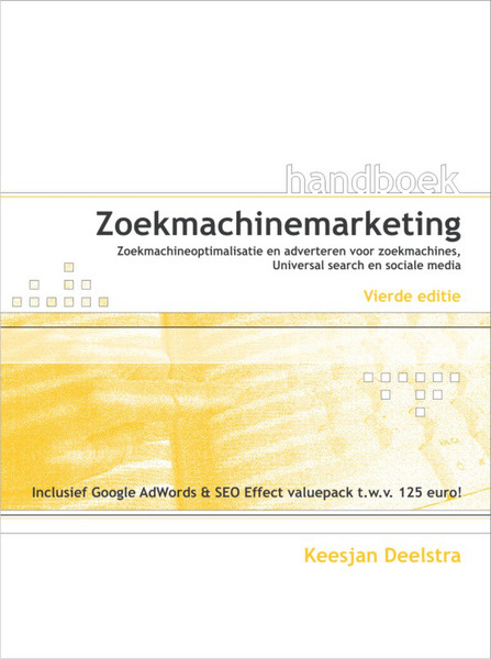 Van Duuren Media Handboek Zoekmachinemarketing 4e editie 544pages Dutch software manual