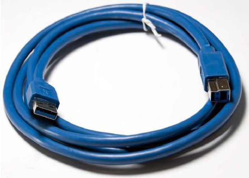 3GO CUSB3.0 1.8м USB A USB B Синий кабель USB