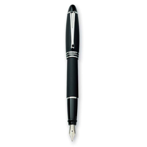 Aurora B10-N Black,Chrome,Gold fountain Pen