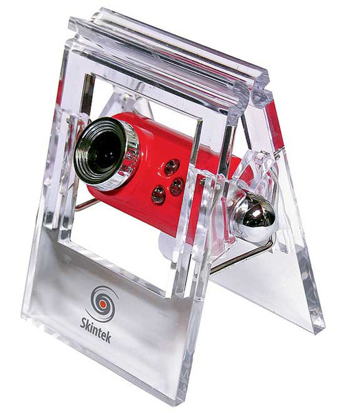 Skintek SK-PT-120+HS USB 2.0 Красный, Прозрачный вебкамера