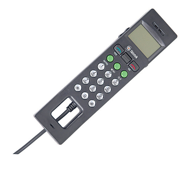Skintek SK-USBPHONE-P003L LCD Black IP phone