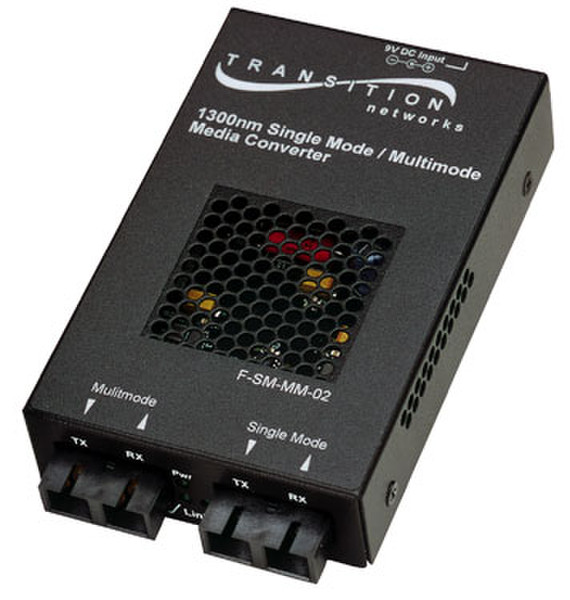 Transition Networks 1300nm Single Mode/Multimode Media Converter 100Mbit/s 1300nm network media converter