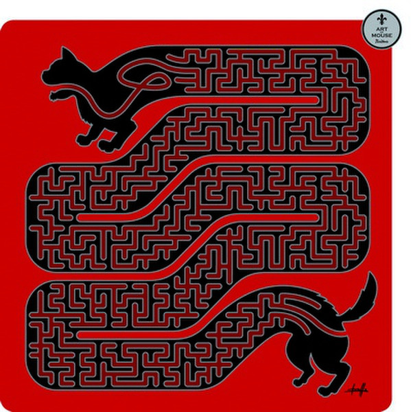 Bodino 70011 Black,Red mouse pad