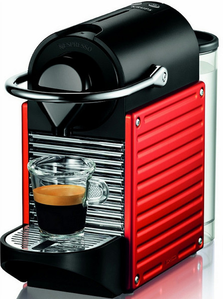 Krups Nespresso PIXIE Pad-Kaffeemaschine Rot