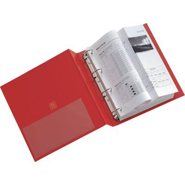 SEI Rota Stelvio Red ring binder