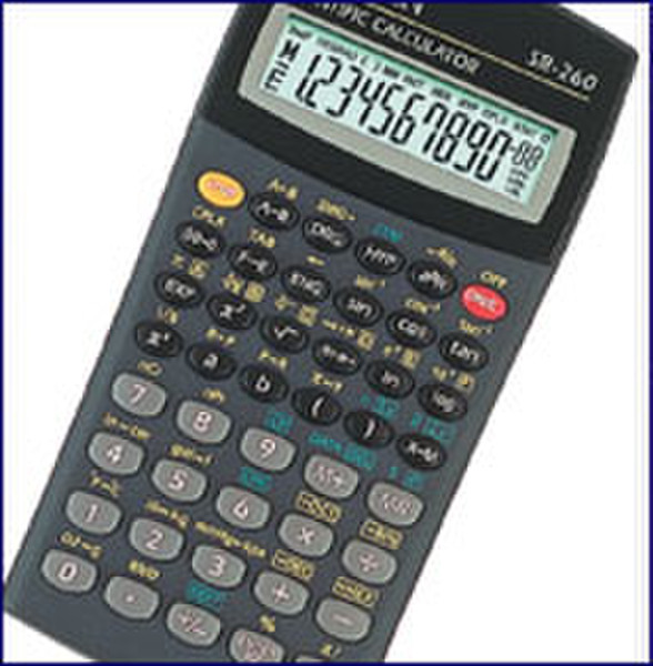 Esselte Citizen SR-260SB/WB Desktop Scientific calculator Black,Silver