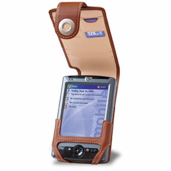 Covertec Leather Caser for HP iPAQ RX3700 Leather Brown