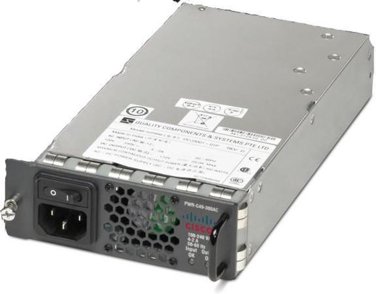 Cisco PWR-C49-300AC/2 300Вт Черный, Cеребряный блок питания