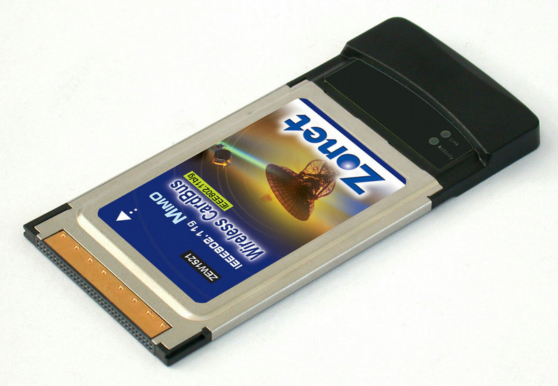 Zonet 802.11g MIMO Wireless PC Cardbus Adapter 54Мбит/с сетевая карта