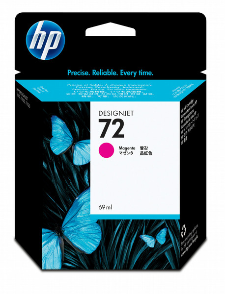 HP 72 69-ml Magenta DesignJet Ink Cartridge