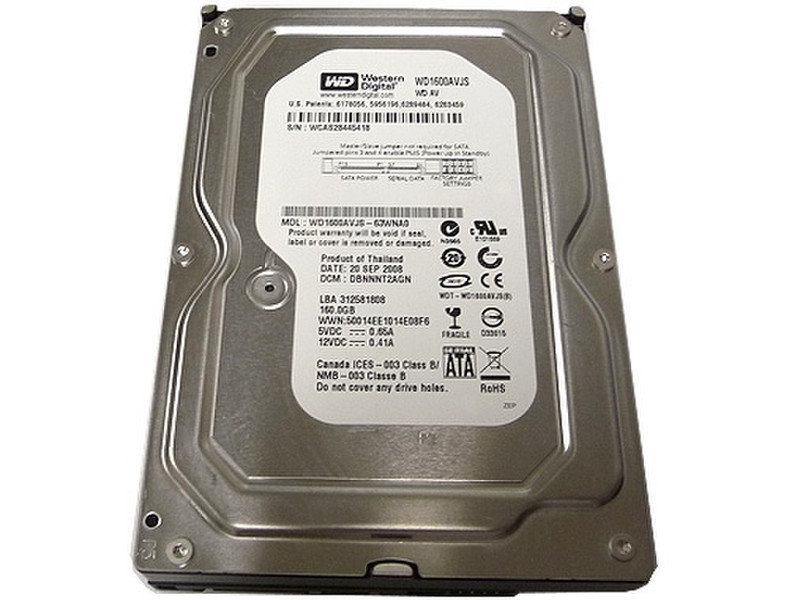 Western Digital AV 160GB 160GB Serial ATA II internal hard drive