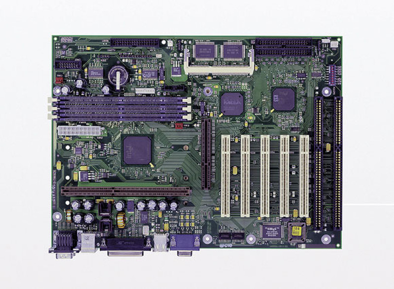 Fujitsu Mainboard D1064-A Разъем 370 ATX материнская плата