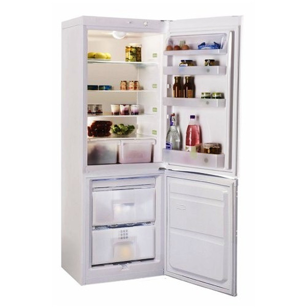 Ignis TGA 273 freestanding White fridge-freezer