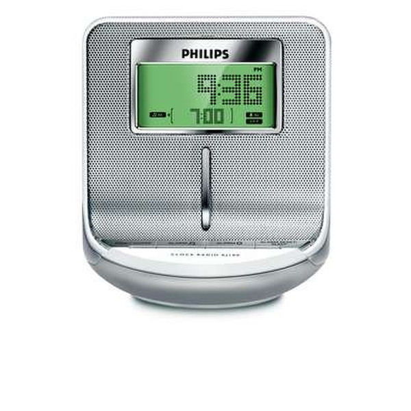 Philips Clock Radio Clock Digital White