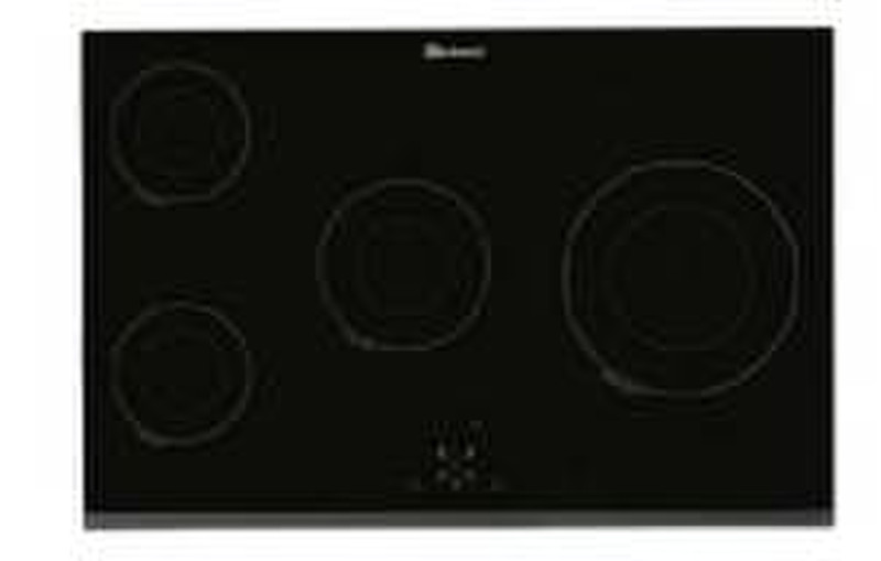 Bauknecht ETPI 6740 IN Встроенный Induction hob Черный