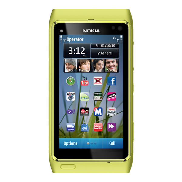 Nokia N8 Зеленый