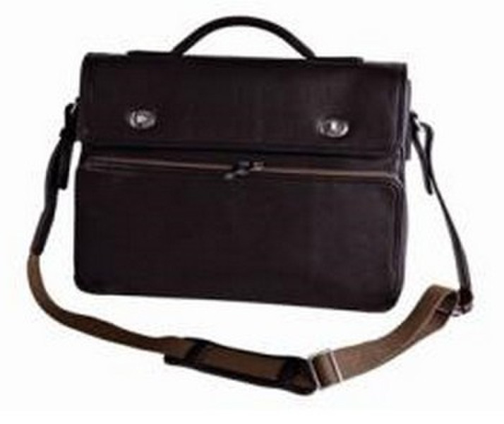 Orna FASHION Leather Chocolate briefcase