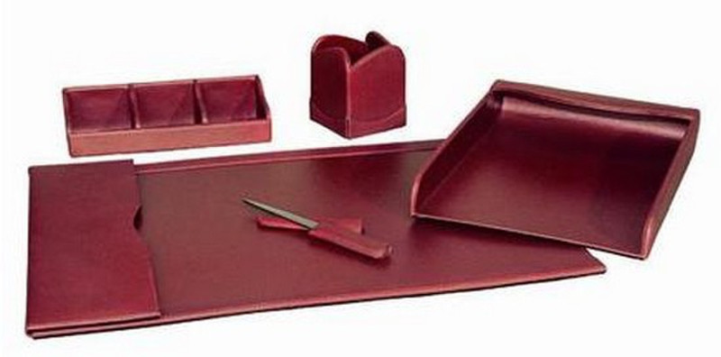 Orna 762 Leather Red desk tray