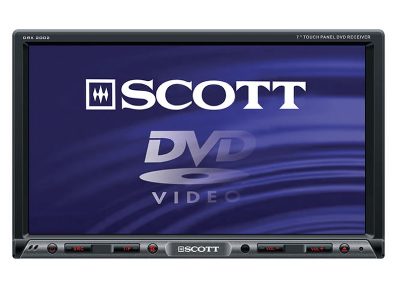 SCOTT DRX 2002 Проигрыватель Черный DVD-плеер