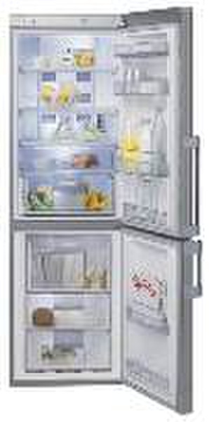 Bauknecht KGNA 335 BIO IN Отдельностоящий 309л Серый холодильник с морозильной камерой